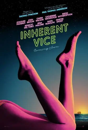 Inherent Vice (2014) White Tank-Top - idPoster.com