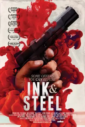 Ink n Steel (2014) White T-Shirt - idPoster.com