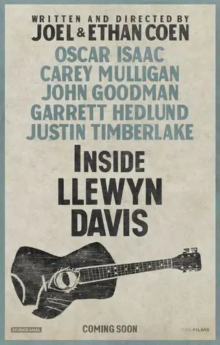 Inside Llewyn Davis (2013) Men's Colored Hoodie - idPoster.com