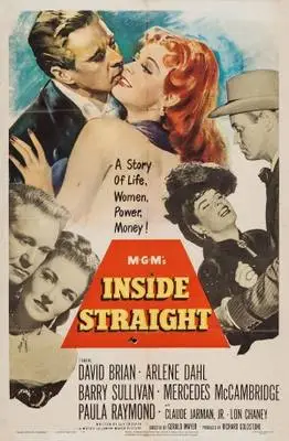 Inside Straight (1951) Men's Colored Hoodie - idPoster.com