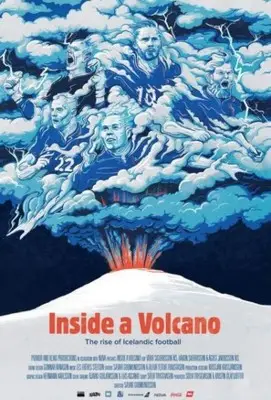 Inside a Volcano: The Rise of Icelandic Football (2016) Men's Colored T-Shirt - idPoster.com