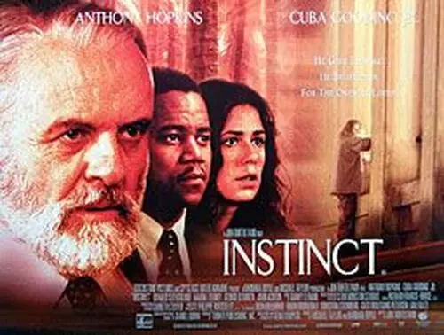 Instinct (1999) Drawstring Backpack - idPoster.com