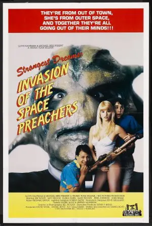 Invasion of the Space Preachers (1990) Women's Colored Hoodie - idPoster.com
