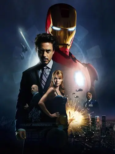 Iron Man (2008) Women's Colored Hoodie - idPoster.com
