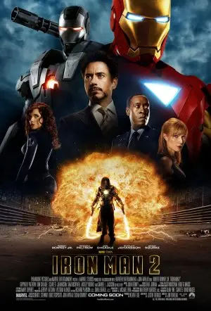 Iron Man 2 (2010) Men's Colored T-Shirt - idPoster.com