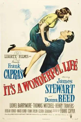 It's a Wonderful Life (1946) Men's Colored  Long Sleeve T-Shirt - idPoster.com