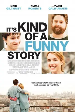Its Kind of a Funny Story (2010) White T-Shirt - idPoster.com