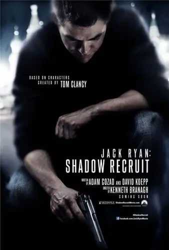 Jack Ryan Shadow Recruit (2014) White T-Shirt - idPoster.com