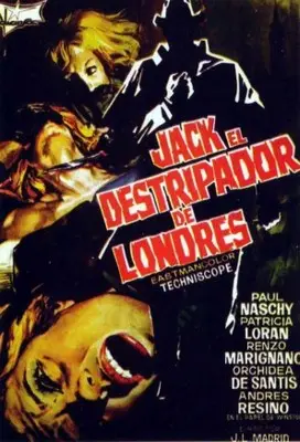 Jack el destripador de Londres (1972) White T-Shirt - idPoster.com