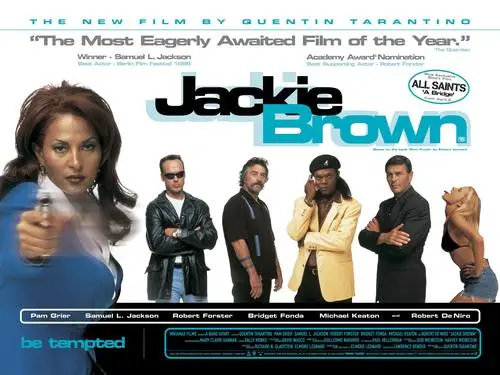 Jackie Brown (1997) Men's Colored  Long Sleeve T-Shirt - idPoster.com