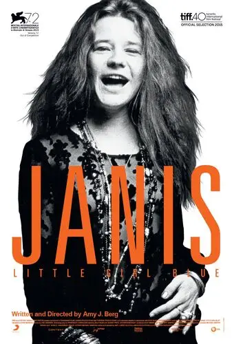 Janis Little Girl Blue (2015) Women's Colored Tank-Top - idPoster.com