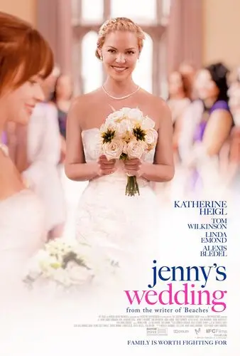 Jenny's Wedding (2015) White T-Shirt - idPoster.com