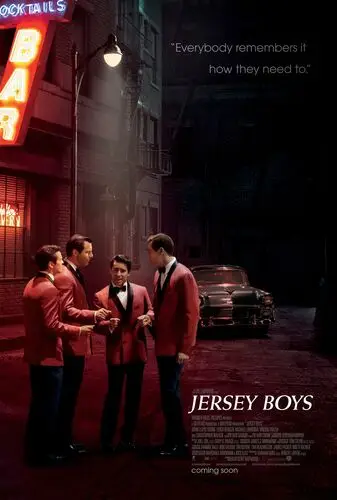 Jersey Boys (2014) Women's Colored  Long Sleeve T-Shirt - idPoster.com