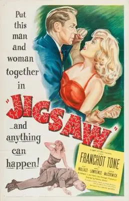 Jigsaw (1949) White T-Shirt - idPoster.com