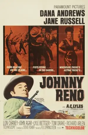 Johnny Reno (1966) Women's Colored T-Shirt - idPoster.com