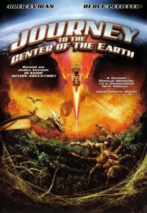Journey to the Center of the Earth (2008) White T-Shirt - idPoster.com