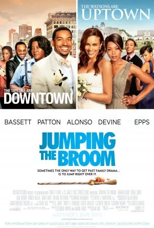 Jumping the Broom (2011) Drawstring Backpack - idPoster.com
