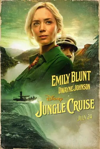 Jungle Cruise (2020) Men's Colored T-Shirt - idPoster.com