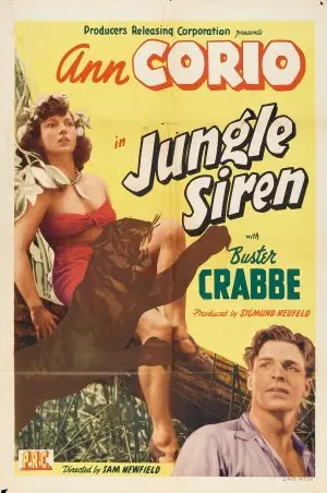 Jungle Siren (1942) Drawstring Backpack - idPoster.com