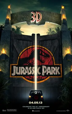 Jurassic Park (1993) Drawstring Backpack - idPoster.com