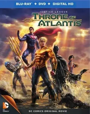Justice League: Throne of Atlantis (2015) White Tank-Top - idPoster.com