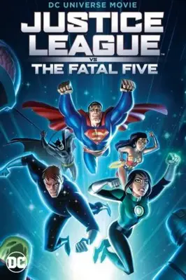 Justice League vs. the Fatal Five (2019) Men's Colored  Long Sleeve T-Shirt - idPoster.com