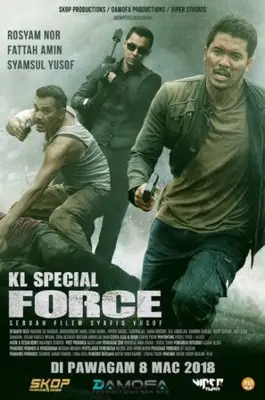 KL Special Force (2018) Men's Colored T-Shirt - idPoster.com