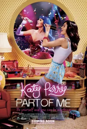 Katy Perry: Part of Me (2012) White T-Shirt - idPoster.com