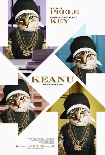Keanu (2016) Men's Colored T-Shirt - idPoster.com