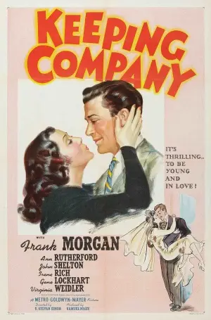 Keeping Company (1940) White T-Shirt - idPoster.com