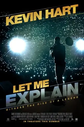 Kevin Hart Let Me Explain (2013) White T-Shirt - idPoster.com