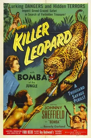 Killer Leopard (1954) Men's Colored T-Shirt - idPoster.com