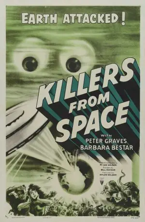 Killers from Space (1954) Women's Colored T-Shirt - idPoster.com