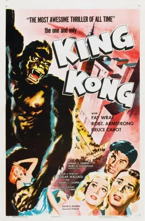 King Kong (1933) White T-Shirt - idPoster.com