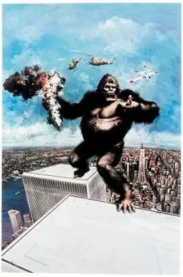 King Kong (1976) White Tank-Top - idPoster.com
