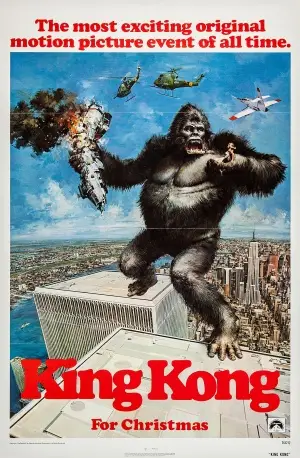 King Kong (1976) Women's Colored T-Shirt - idPoster.com