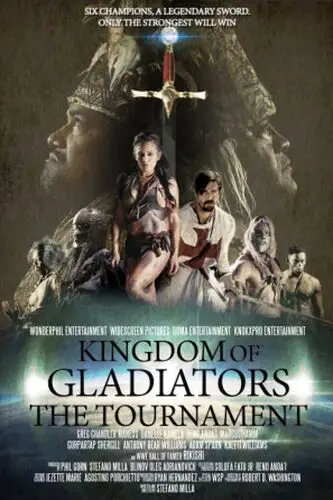 Kingdom of Gladiators the Tournament 2017 White Tank-Top - idPoster.com