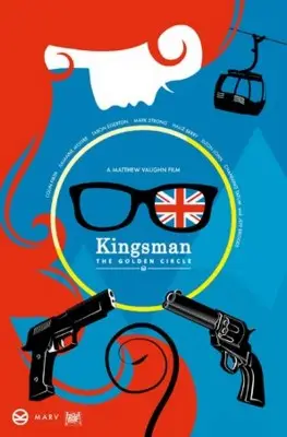 Kingsman: The Golden Circle (2017) White Tank-Top - idPoster.com