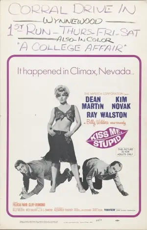 Kiss Me, Stupid (1964) Baseball Cap - idPoster.com
