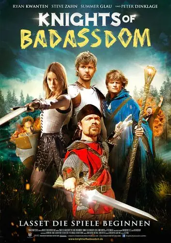 Knights of Badassdom (2014) White Tank-Top - idPoster.com