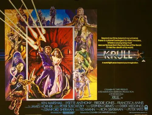 Krull (1983) White T-Shirt - idPoster.com