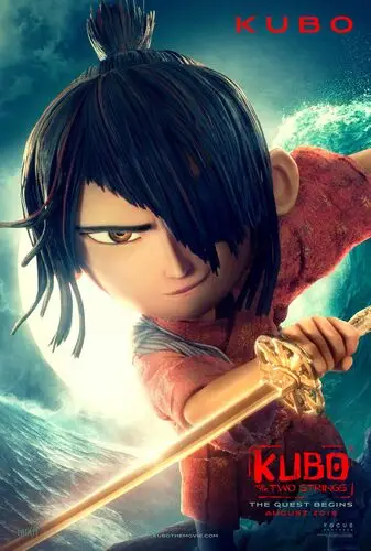 Kubo and the Two Strings (2016) White Tank-Top - idPoster.com