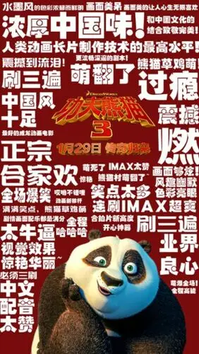 Kung Fu Panda 3 2016 Protected Face mask - idPoster.com