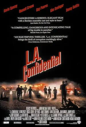 L.A. Confidential (1997) Men's Colored  Long Sleeve T-Shirt - idPoster.com