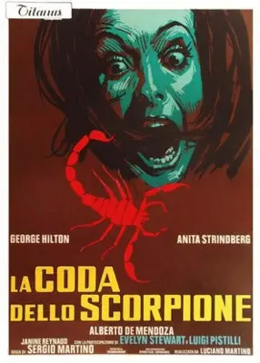 La coda dello scorpione (1971) Men's Colored Hoodie - idPoster.com