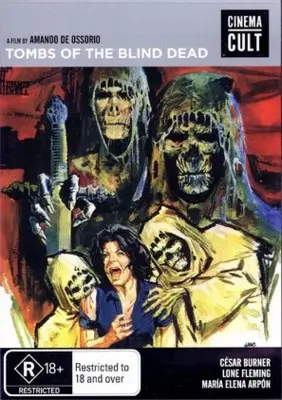 La noche del terror ciego (1972) White T-Shirt - idPoster.com