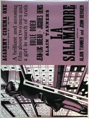La salamandre (1971) Men's Colored Hoodie - idPoster.com
