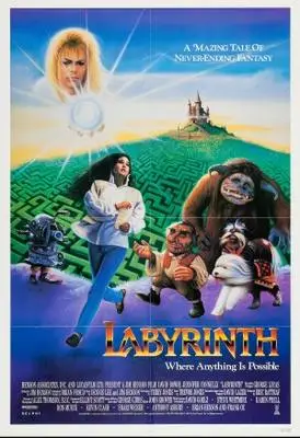 Labyrinth (1986) Women's Colored T-Shirt - idPoster.com