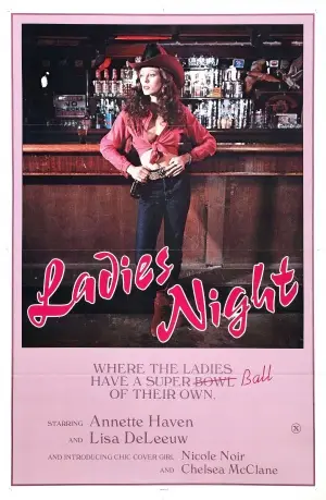 Ladies Night (1982) Men's Colored Hoodie - idPoster.com