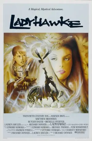 Ladyhawke (1985) White T-Shirt - idPoster.com
